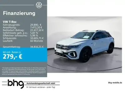 Occasion VW T-Roc R-line 150 ch (110 kW) 2025 Blanc SUV