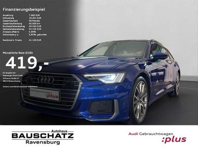 Ultrablau Gebraucht 2022 Audi A6 S-Line Kombi | 41.120 € (Etwas zu teuer)