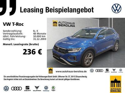 Blau Gebraucht 2024 VW T-Roc R SUV | 21.888 € (Guter Preis)