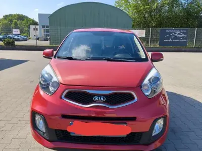 Gebraucht Kia Picanto Spirit 86 PS (63 kW) 2015 Rot Kleinwagen