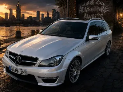 Gebraucht Mercedes C63 AMG AMG 457 PS (336 kW) 2012 Silber Limousine