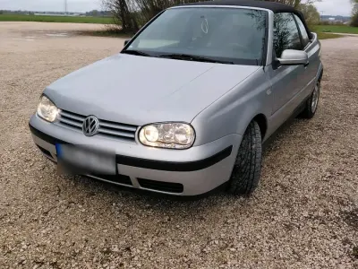 Gebraucht VW Golf Cabriolet 90 PS (66 kW) 1999 Silber Cabrio