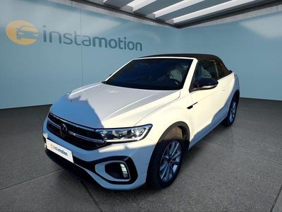 Gebraucht VW T-Roc Cabriolet 150 PS (110 kW) 2024 Weiß Cabrio