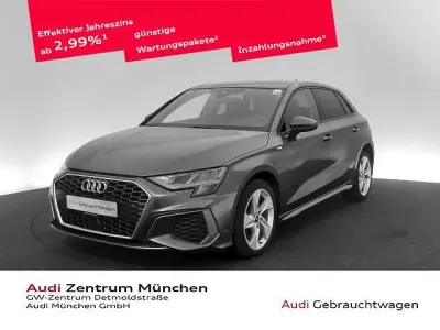 Gebraucht Audi A3 Sportback e-tron S-Line 204 PS (150 kW) 2023 Daytonagrau perleffekt Kleinwagen