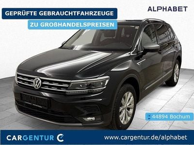 Gebraucht VW Tiguan Allspace Comfortline 150 PS (110 kW) 2021 Schwarz SUV