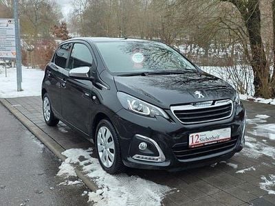 Gebraucht Peugeot 108 Style 72 PS (52 kW) 2020 Schwarz Kleinwagen