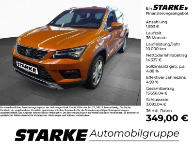 Usata Seat Ateca XCELLENCE 150 CV (110 kW) 2017 Arancione SUV