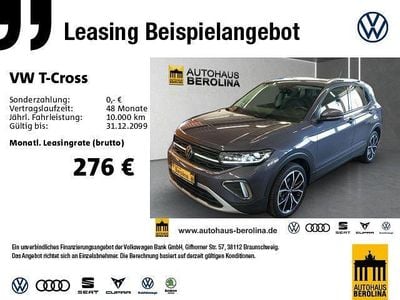 Grau Gebraucht 2024 VW T-Cross Pro SUV | 24.950 € (Guter Preis)