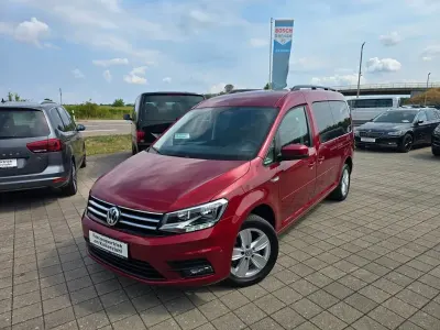 Gebraucht VW Caddy Maxi 150 PS (110 kW) 2020 Rot Van / Kleinbus