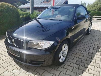 Gebraucht BMW 118 Cabriolet Efficient Dynamics 143 PS (105 kW) 2008 Schwarz (metallic) Cabrio