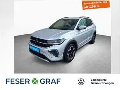Second-hand VW T-Cross R-line 150 CP (110 kW) 2025 Argintiu SUV