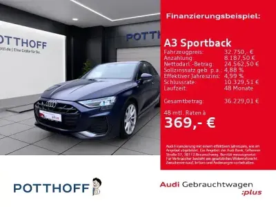 Gebraucht Audi A3 S-Line 116 PS (85 kW) 2025 Blau Limousine