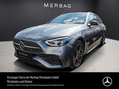 Usata Mercedes C300e AMG line 313 CV (230 kW) 2024 Grigio Station wagon