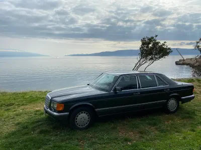 Gebraucht Mercedes 560 299 PS (219 kW) 1989 Schwarz Limousine