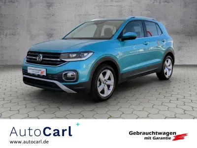 Gebraucht VW T-Cross Style 110 PS (80 kW) 2022 Makenatürkis metallic SUV