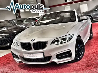Second-hand BMW M240 Shadowline 340 CP (250 kW) 2018 Alb Cabrio