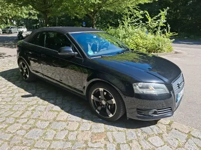 Gebraucht Audi A3 Cabriolet 160 PS (117 kW) 2008 Schwarz Cabrio