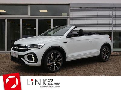 Neu VW T-Roc Cabriolet R-line 150 PS (110 kW) 2025 Pure white schwarz Cabrio