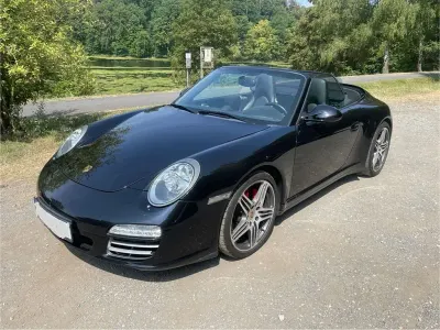 Gebraucht Porsche 911 Carrera 4S Cabriolet 385 PS (283 kW) 2009 Schwarz Cabrio