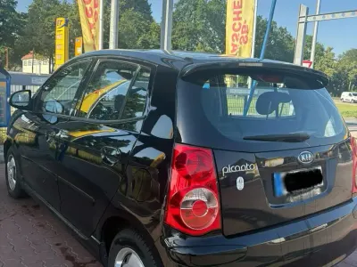 Gebraucht Kia Picanto 65 PS (47 kW) 2008 Schwarz Kleinwagen