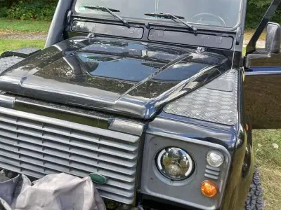 Gebraucht Land Rover Defender SE 122 PS (89 kW) 2006 Schwarz Kombi