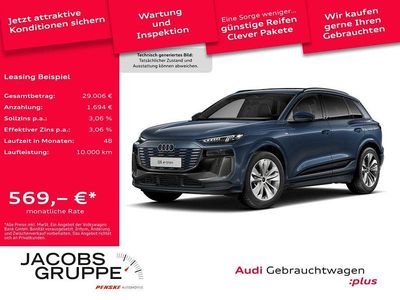Blau Gebraucht 2025 Audi Q6 e-tron S-Line SUV | 65.384 € (Superpreis)