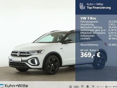 Gebraucht VW T-Roc R-line 150 PS (110 kW) 2024 Weiß SUV