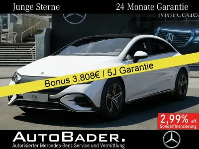Gebraucht Mercedes EQE350 Advanced Plus 214 kW (292 PS) 2023 149 unilack polarweiß Limousine