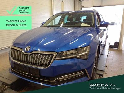 Gebraucht Skoda Superb Style 218 PS (160 kW) 2022 Raceblau metallic (metallic) Kombi