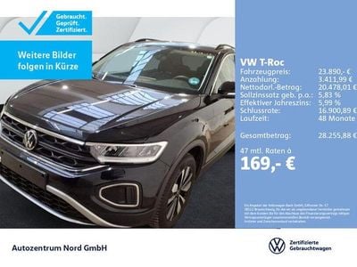 Second-hand VW T-Roc Goal 116 CP (85 kW) 2025 Negru SUV