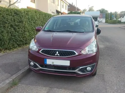 Gebraucht Mitsubishi Space Star 71 PS (52 kW) 2016 Rot Kleinwagen