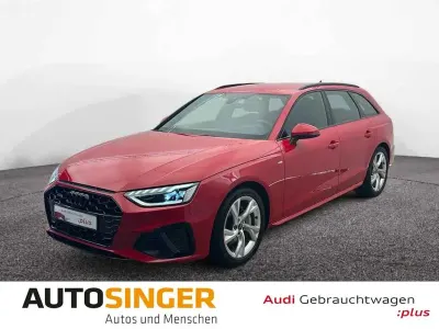 Gebraucht Audi A4 S-Line 204 PS (150 kW) 2023 Rot Kombi