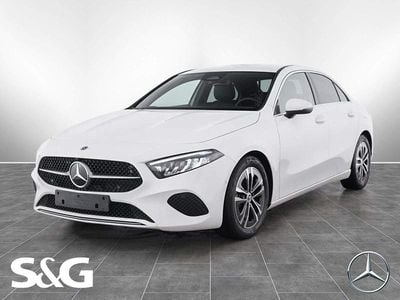 Gebraucht Mercedes A180 Progressive 136 PS (100 kW) 2024 Unilack polarweiß Limousine