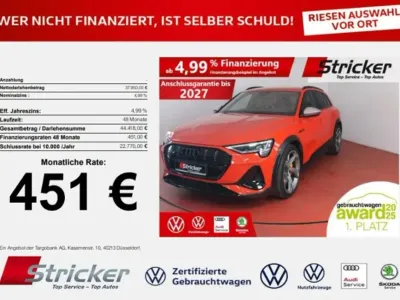Gebraucht Audi e-tron Ambiente 369 kW (503 PS) 2022 Catalunyarot metallic SUV