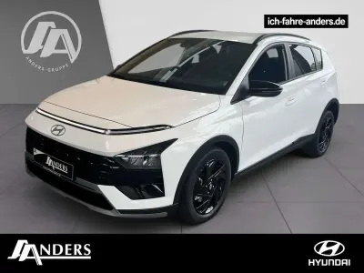 Neu Hyundai Bayon Blackline 90 PS (66 kW) 2026 Atlas white SUV