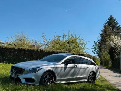 Brugt Mercedes CLS350 AMG 256 HK (188 kW) 2016 Sølv Stationcar