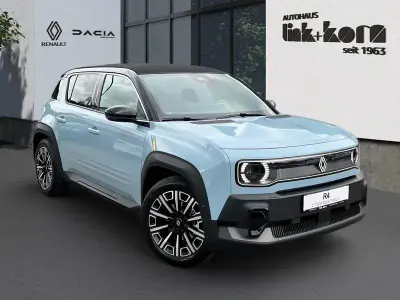 Neu Renault 4 E-Tech Iconic 110 kW (150 PS) 2026 Schwarz SUV