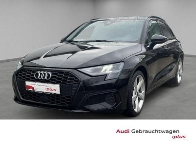 Mythosschwarz metallic Gebraucht 2024 Audi A3 Advanced Plus Limousine | 33.650 € (Fairer Preis)