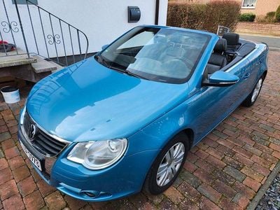 Gebraucht VW Eos Edition 160 PS (117 kW) 2009 Blau Cabrio