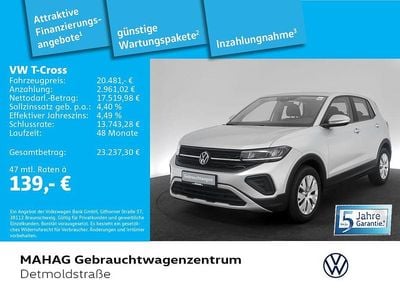 Usata VW T-Cross 95 CV (69 kW) 2025 Argento SUV