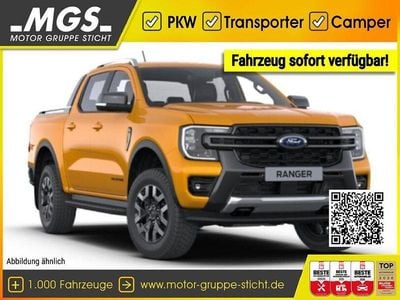 Neu Ford Ranger Wildtrack 281 PS (206 kW) 2025 Cyber orange metallic Abholung