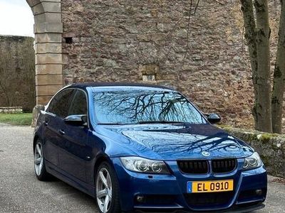 gebraucht BMW 320 d E90 Lemans Blau