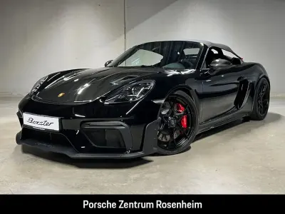 Ny Porsche Boxster 500 HK (367 kW) 2025 Svart Cab