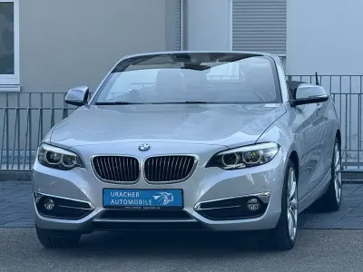 Używany BMW 220 Luxury Line 184 KM (135 kW) 2019 Srebrny Kabriolet