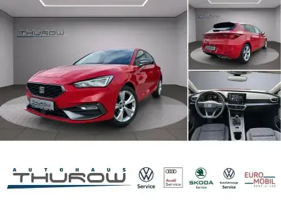 Brugt Seat Leon FR 150 HK (110 kW) 2022 Rød Sedan