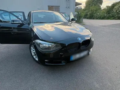 Gebraucht BMW 116 Sport Line 136 PS (100 kW) 2012 Schwarz Kleinwagen
