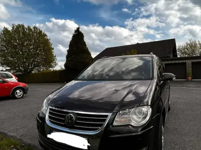Gebraucht VW Touran 140 PS (102 kW) 2007 Schwarz Van / Kleinbus