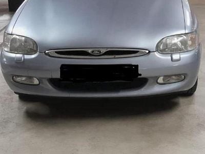 Gebraucht Ford Escort Cabriolet 90 PS (66 kW) 1996 Blau Cabrio