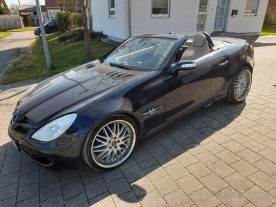 Gebraucht Mercedes SLK280 231 PS (169 kW) 2006 Blau Cabrio