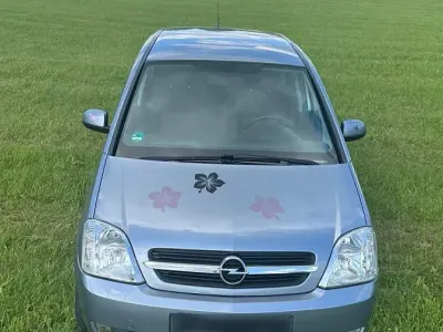 Gebraucht Opel Meriva 105 PS (77 kW) 2005 Silber Van / Kleinbus
